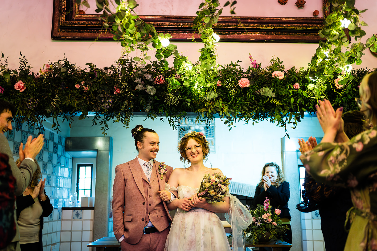 Floral Autumn Wedding With Ethical Details at Voewood, Norfolk