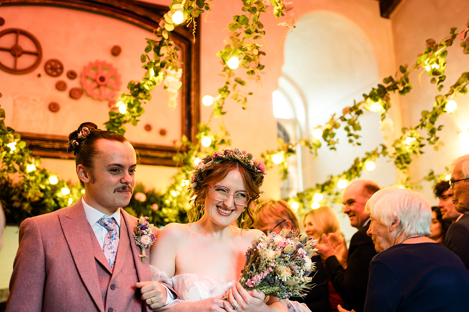 Floral Autumn Wedding With Ethical Details at Voewood, Norfolk