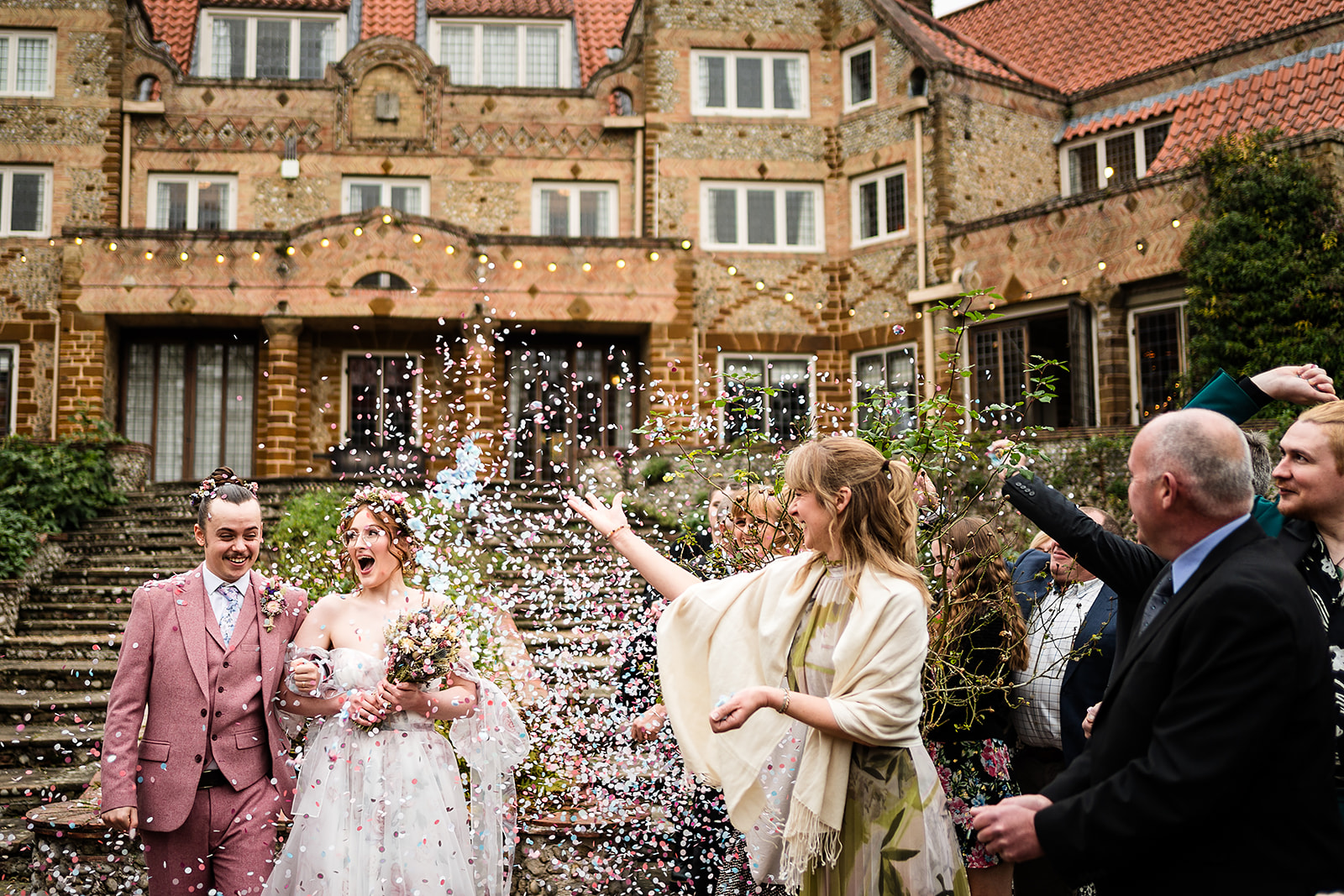 Floral Autumn Wedding With Ethical Details at Voewood, Norfolk