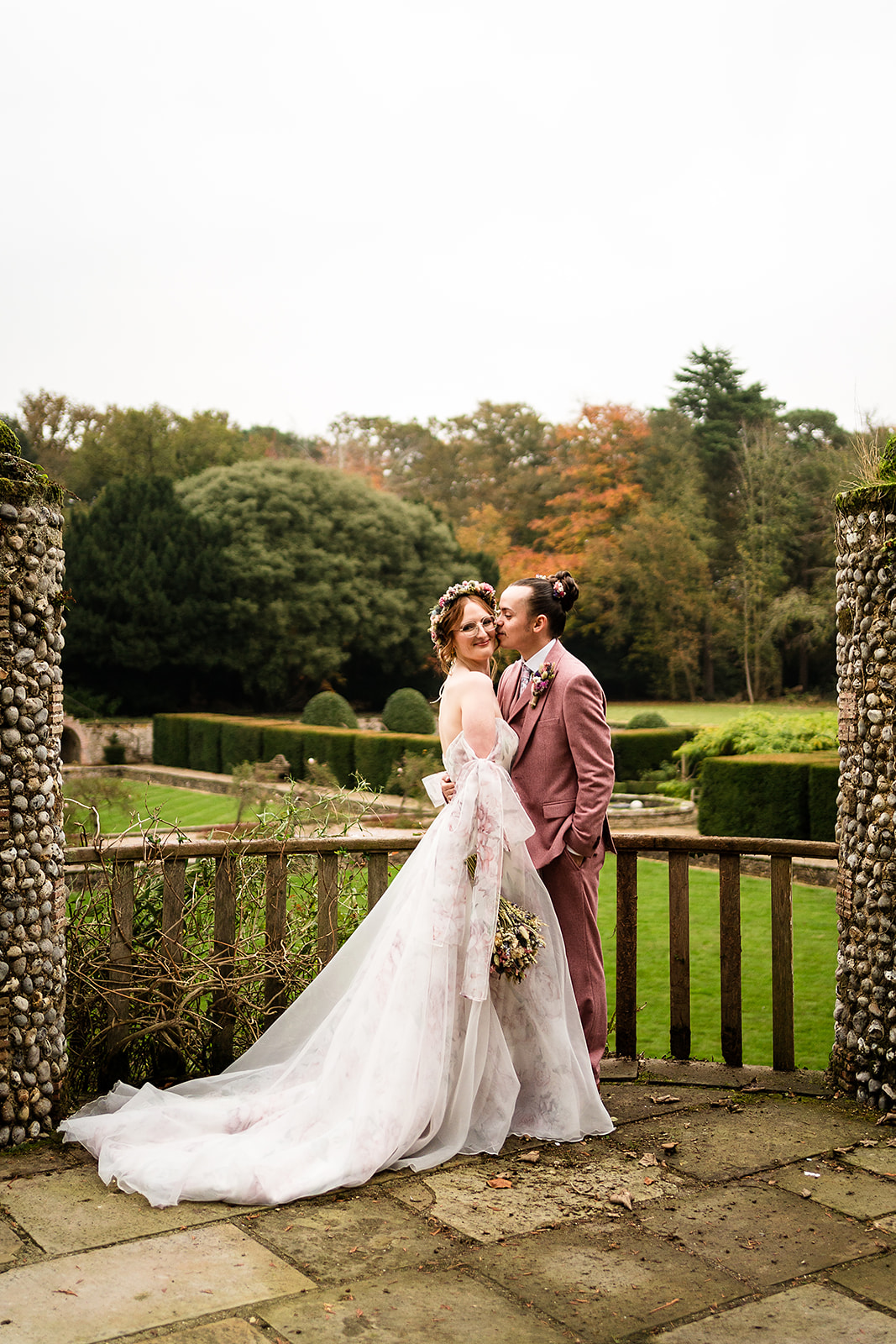 Floral Autumn Wedding With Ethical Details at Voewood, Norfolk