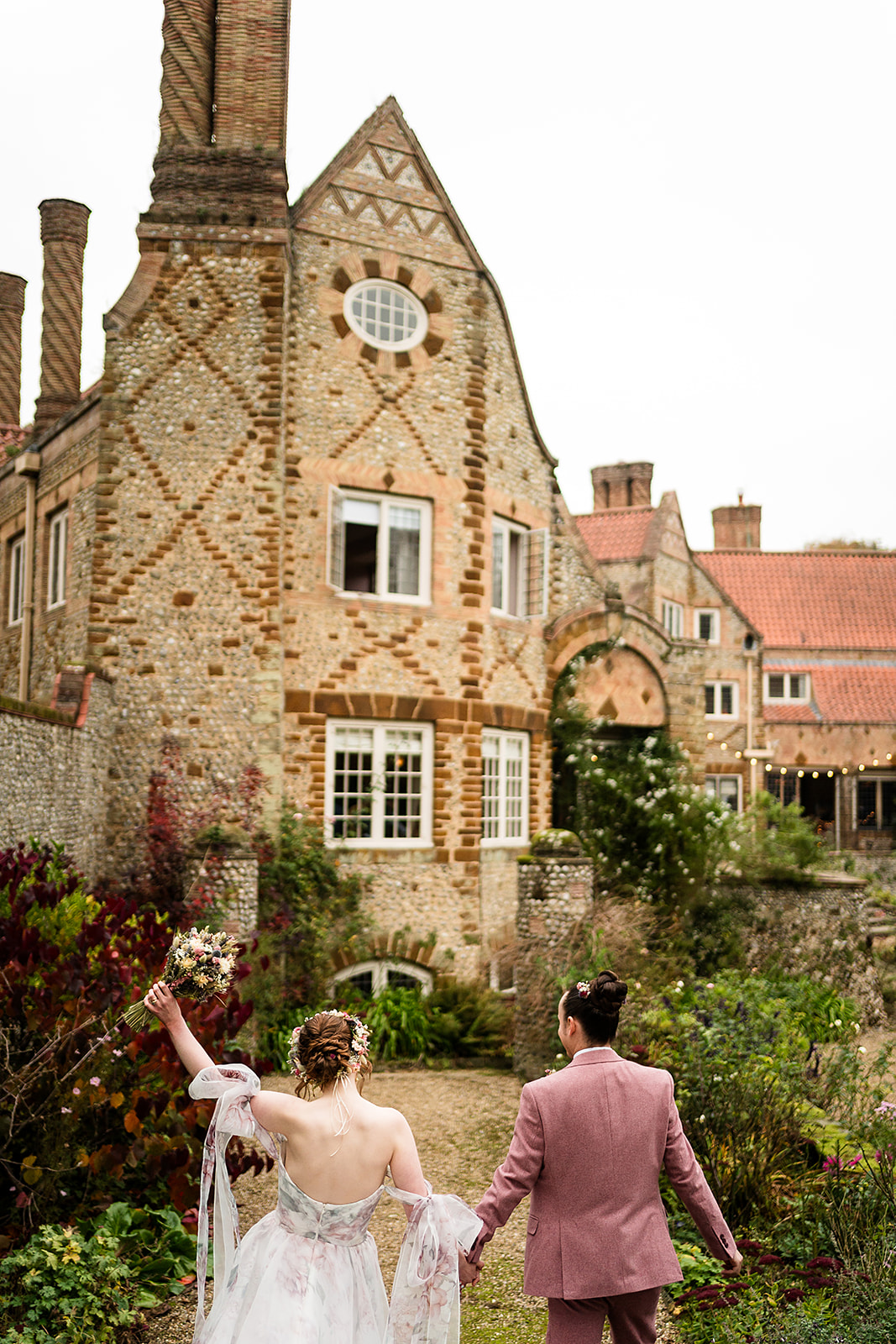 Floral Autumn Wedding With Ethical Details at Voewood, Norfolk