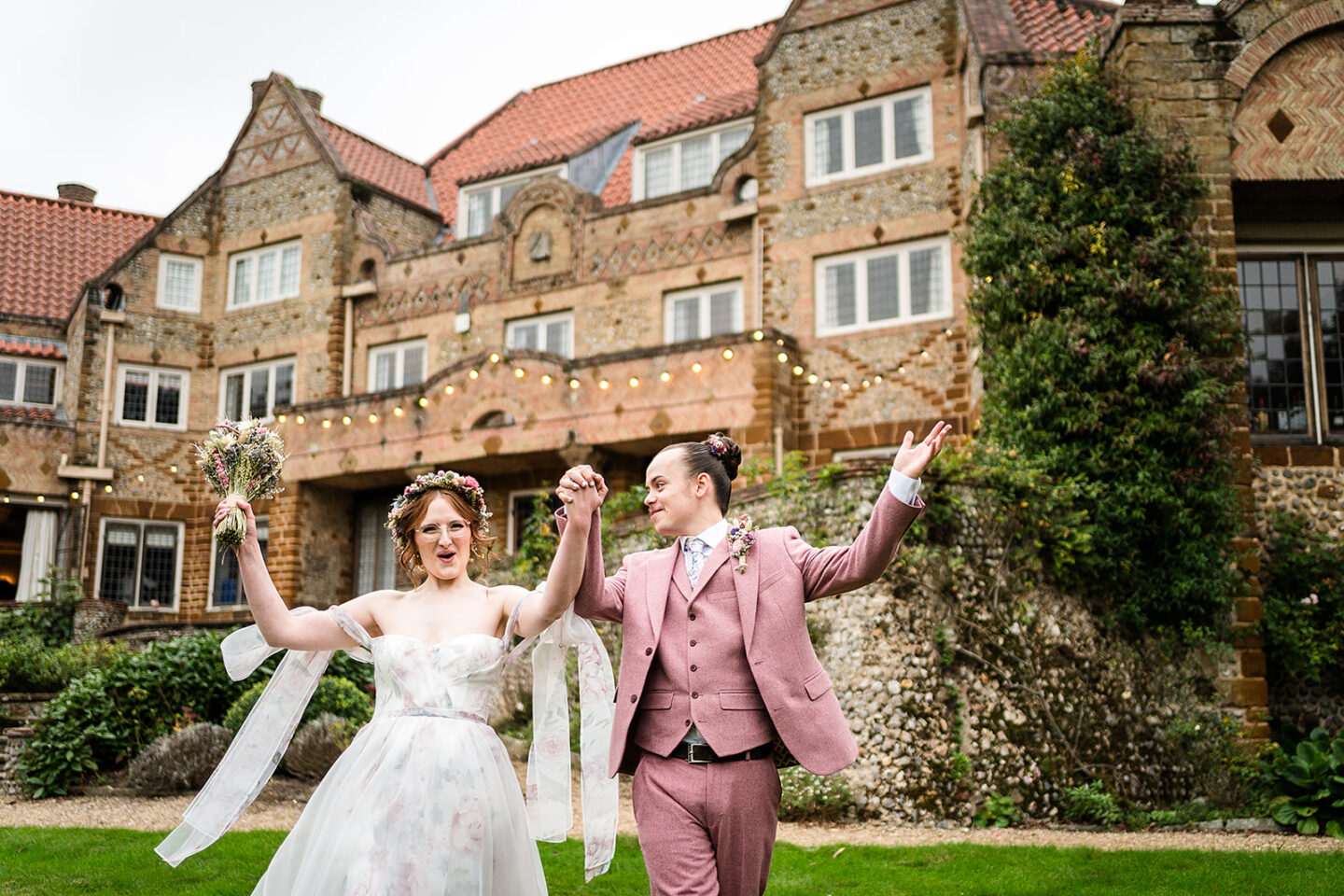 Floral Autumn Wedding With Ethical Details at Voewood, Norfolk