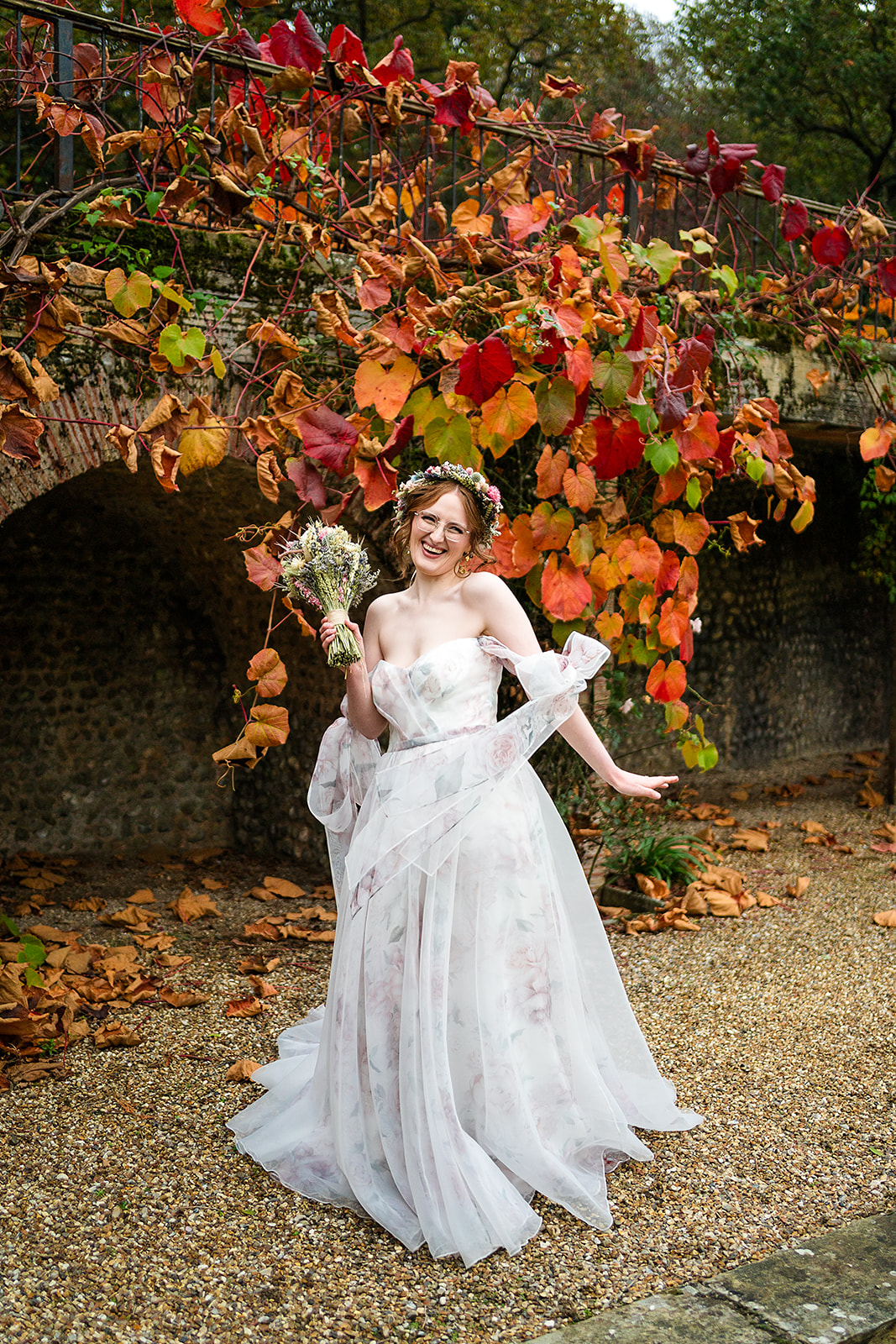 Floral Autumn Wedding With Ethical Details at Voewood, Norfolk