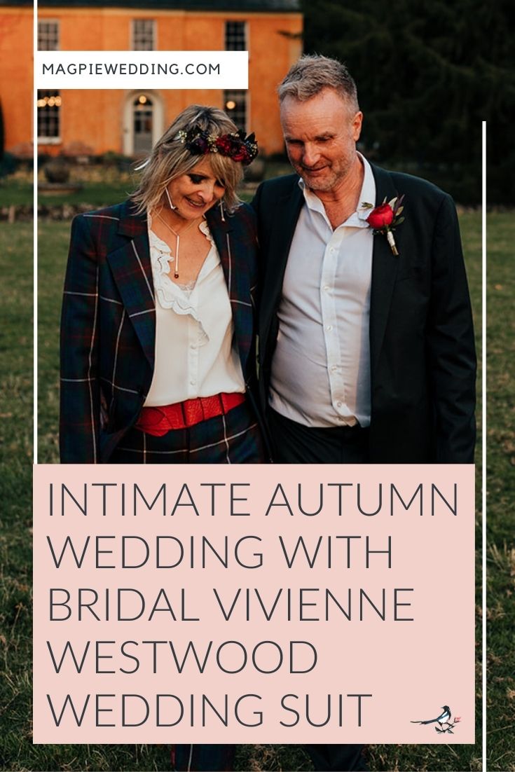 Intimate Autumn Wedding With Bridal Vivienne Westwood Wedding Suit