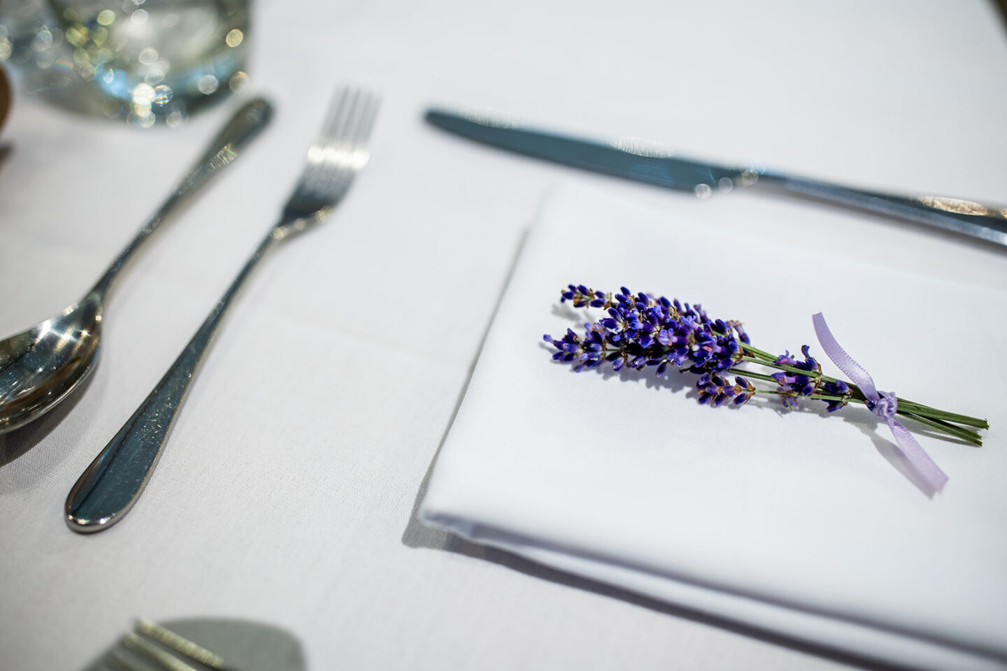 Lavender-Themed Outdoor Wedding at South Farm, Cambridge