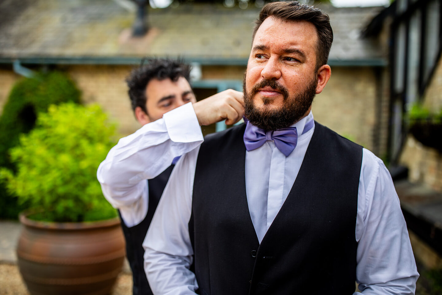 Lavender-Themed Outdoor Wedding at South Farm, Cambridge