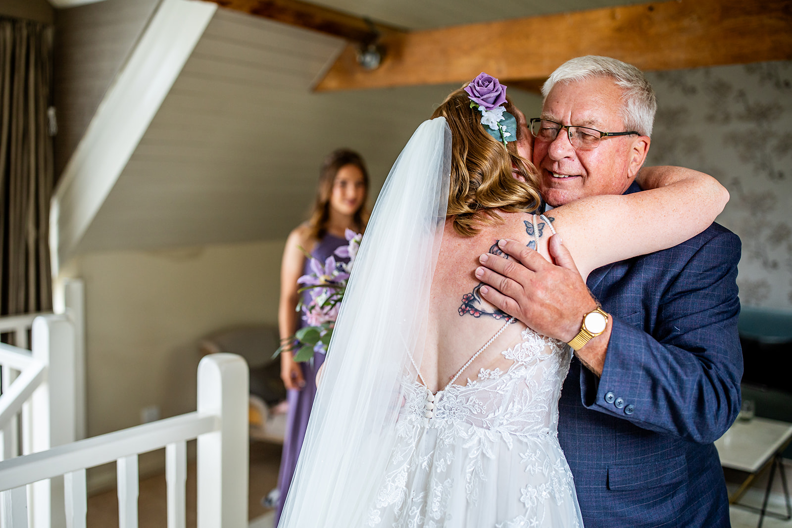 Lavender-Themed Outdoor Wedding at South Farm, Cambridge