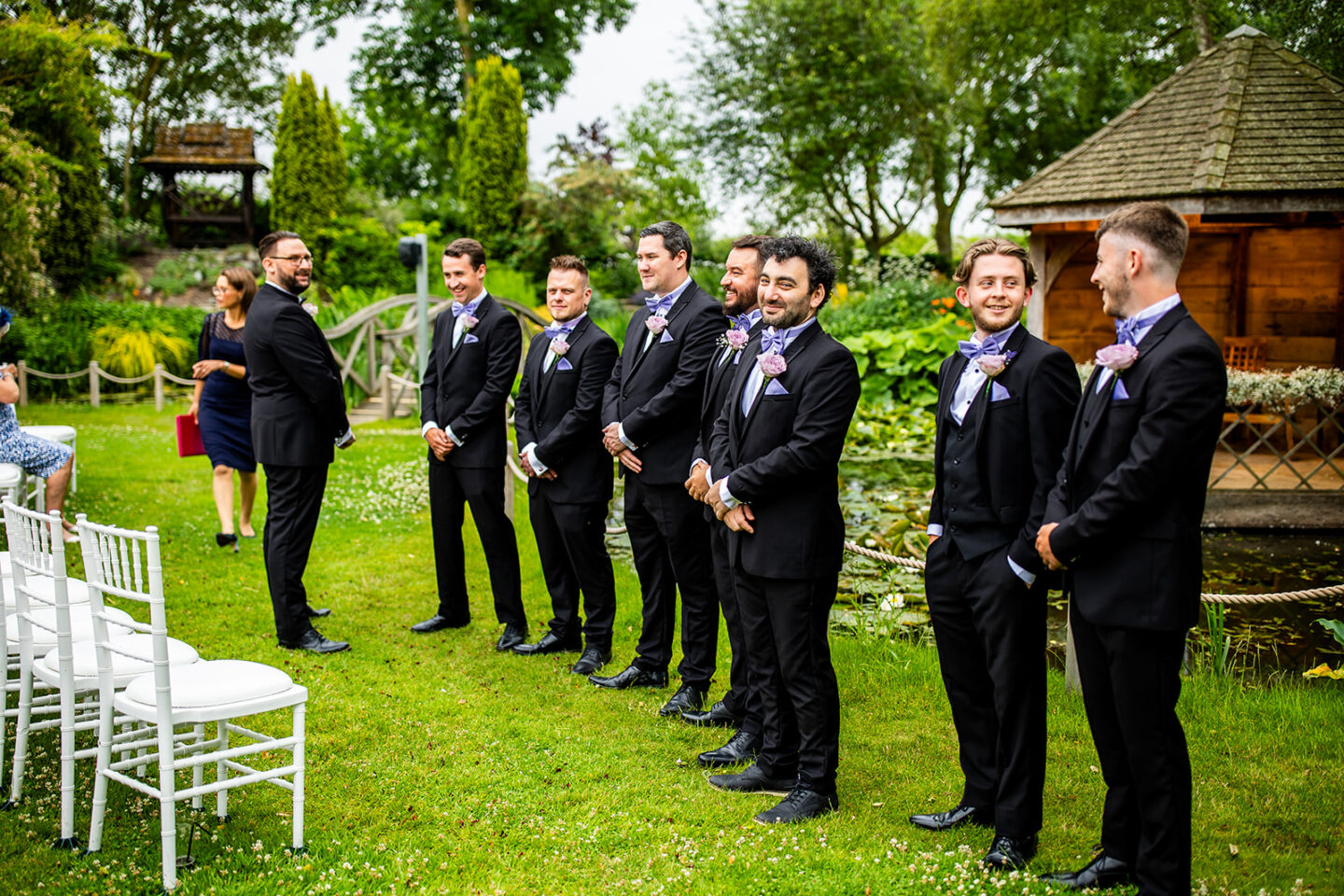 Lavender-Themed Outdoor Wedding at South Farm, Cambridge