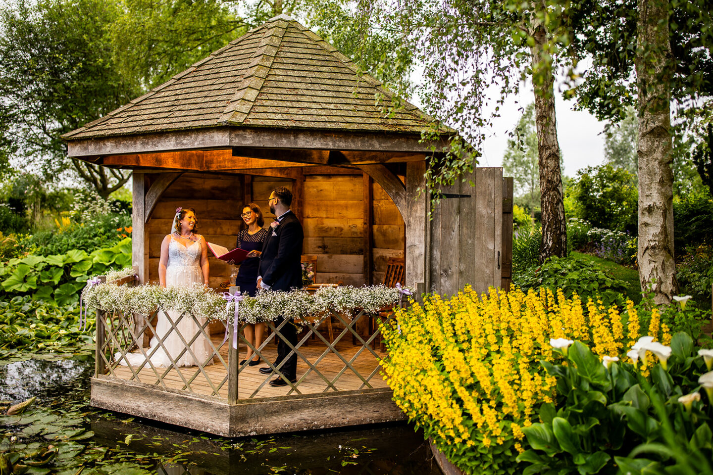 Lavender-Themed Outdoor Wedding at South Farm, Cambridge