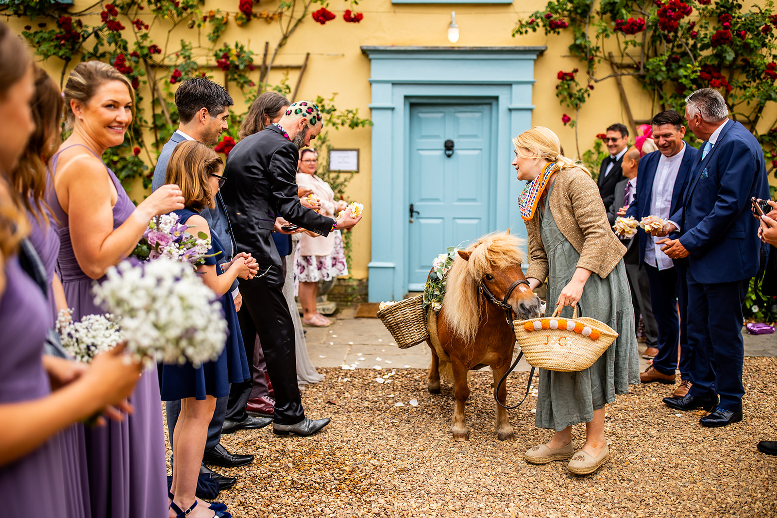 Lavender-Themed Outdoor Wedding at South Farm, Cambridge