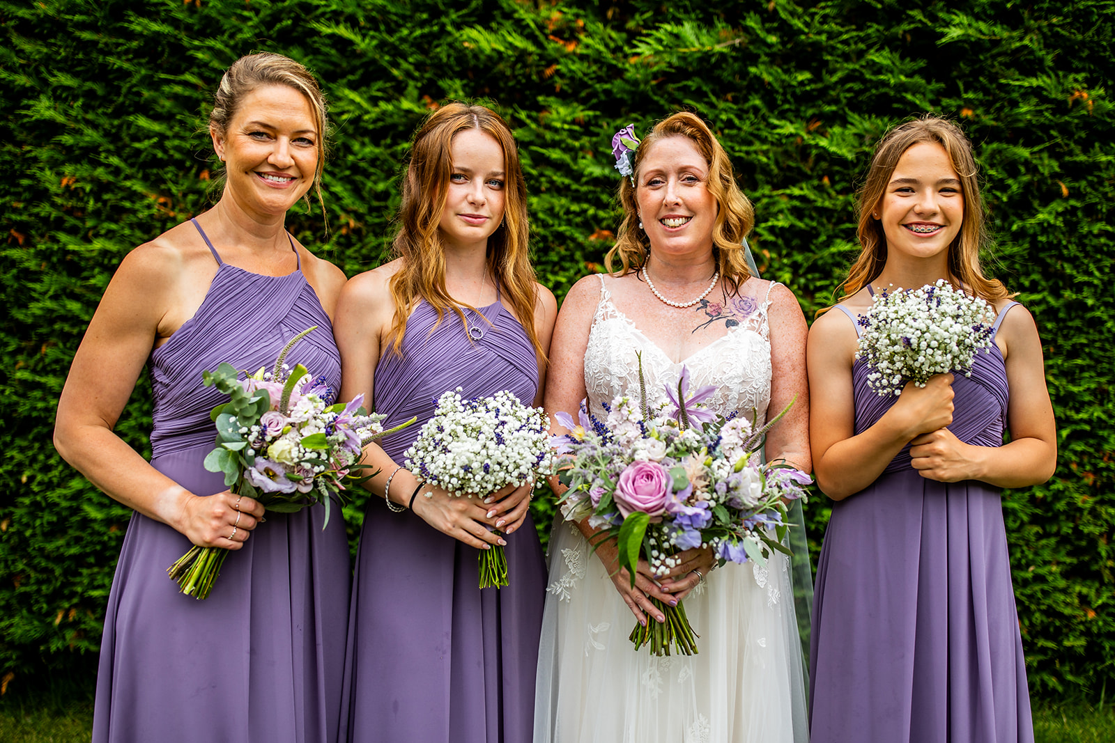 Lavender-Themed Outdoor Wedding at South Farm, Cambridge