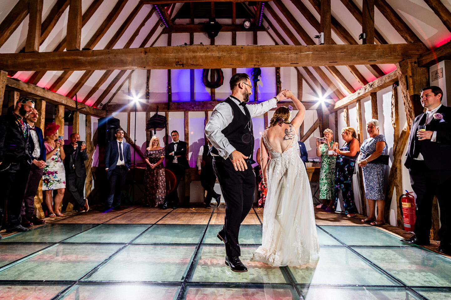 Lavender-Themed Outdoor Wedding at South Farm, Cambridge