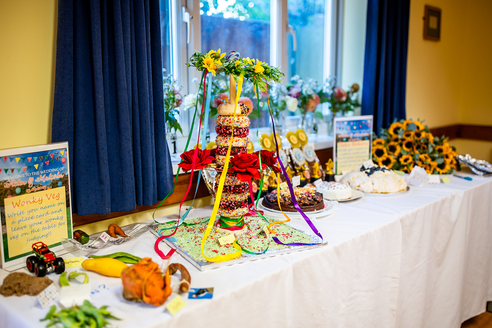 A Vintage Afternoon Tea Wedding at Elford Village Hall