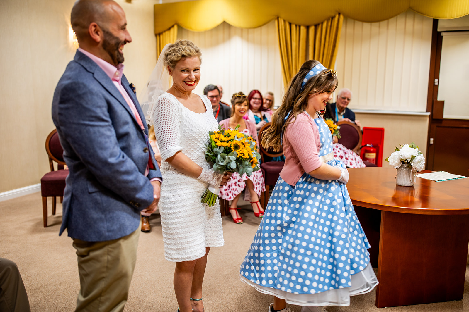 A Vintage Afternoon Tea Wedding at Elford Village Hall